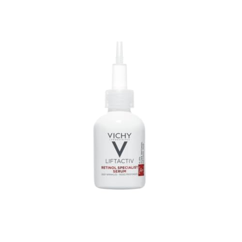 Vichy Liftactiv Specialist Retinol Serum, Siero al Retinolo Anti-età, Adatto a Tutti i Tipi di Pelle, Azione Correttiva, Effetto Uniformante e Rigenerante, Formula con Tecnologia Retinol Guard, 30ml