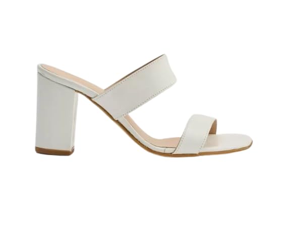Women Fashion High Heels Comfortable Slip On Sandal for Casual, Party and Formal Occasions (White, UK Footwear Size System, Adult, Women, Numeric, Medium, 8) (B0DBQXCT8S) Amazon Price History, Amazon Price Tracker