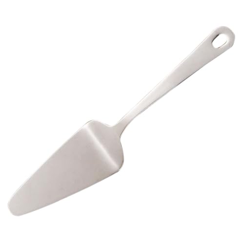 Veemoon Espátula Metálica para Pizza de Acero Inoxidable Utensilio Pequeño para Hornear y Servir Mango Antideslizante Seguro Adecuado para Restaurantes y Pizzerías Espátula para
