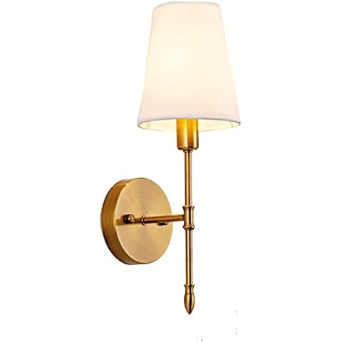 DCOC Wall Sconces Battery Operated Wall Light Dimmable Sconce Fixtures Set Of 2, Remote Control Not Hardwired Wall Lamp,Easy To Install, Bedroom, Lounge, Farmhouse,TV Wall ( Color : Bronze 1 Pack ) Cover