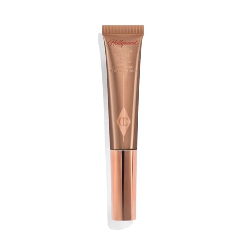 Charlotte Tilbury Hollywood Liquid Contour Wand - Easy-to-Use Contour Stick & Liquid Bronzer for Sculpting & Shaping - Leaves a Natural-Looking Sculpted Finish - Fair/Medium