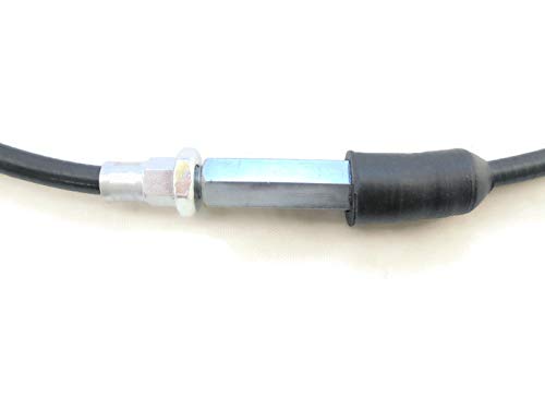 LINMOT SKAVN90C Embrague para Motocicleta Kawasaki VN 900 Vulcan Classic (06-15) Cable Bowden, Negro