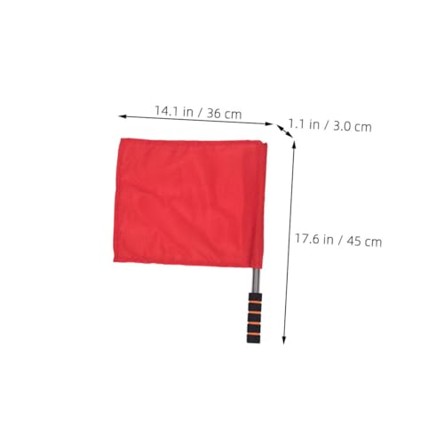 Drapeaux d'arbitre de signalisation pour course extérieure et sport