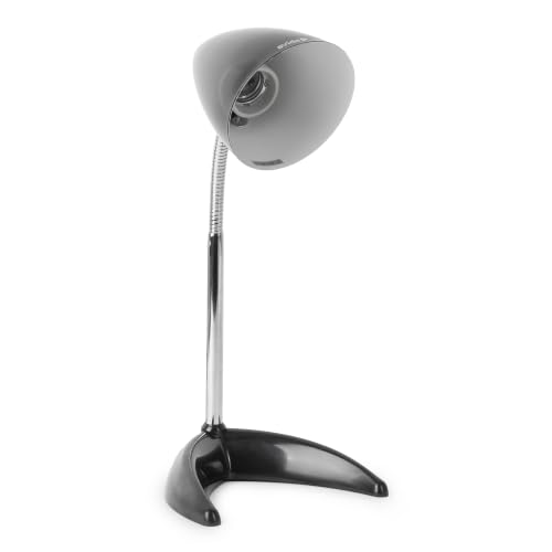 Avide Lampe de bureau basique base C noire