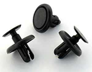 50 x Remaches Plásticos - Clavija Ajuste Plástico para Revestimiento Interior Rueda y Bandeja Moto