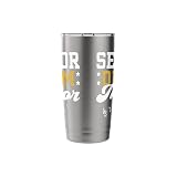 Senior Drum Major Class Of 2026 Marching Band Senior 2026 Stainless Steel Insulated Tumbler