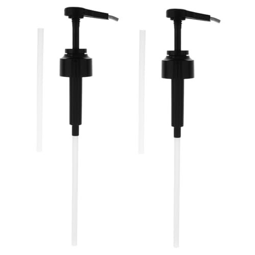 SOLUSTRE Versatile Sauce Pump 2X Oyster Sauce Press Squeeze Nozzle for Home Kitchens Restaurants Stainless Steel Construction