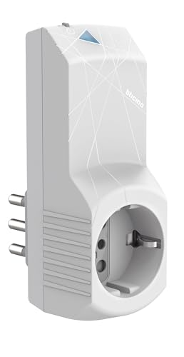 Bticino Smart home Presa plug-in connessa wi-fi Bianco S3624DC Presa connessa (standard italiano 16A) Living Now con Netatmo
