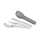 Praticité au RDV : Profitez d'agréables déjeuners en extérieur grâce à cet ensemble nomade de couverts, durables, extrêmement fonctionnels et agréables à tenir en main. Ils sont faits pour ceux qui aiment ou doivent mangent sur-le-pouce