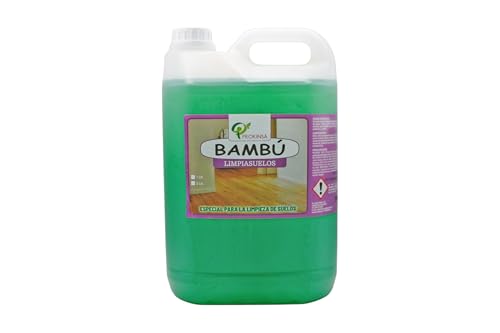 Pack Individual Limpiasuelos 5L Bambú – Gunner Smoke - Garrafas Multiaroma para Suelos Limpios y Perfumados – Ideal para Hogar y Negocios