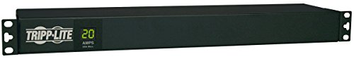 Tripp Lite Metered PDU, 20A, 12 Outlets (5-15/20R), 120V, L5-20P / 5-20P, 110-127V