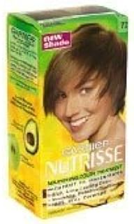 Garnier Nutrisse Nourishing Color Treatment With Fruit Oil Concentrates, Dark Golden Blonde 73 (Pack of 3)