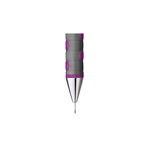 Image of Rotring 0.7mm Mechanical Clutch Lead Pencil | Tikky | for Smooth Writing Drafting Drawing | Purple Barrel | Stationery
