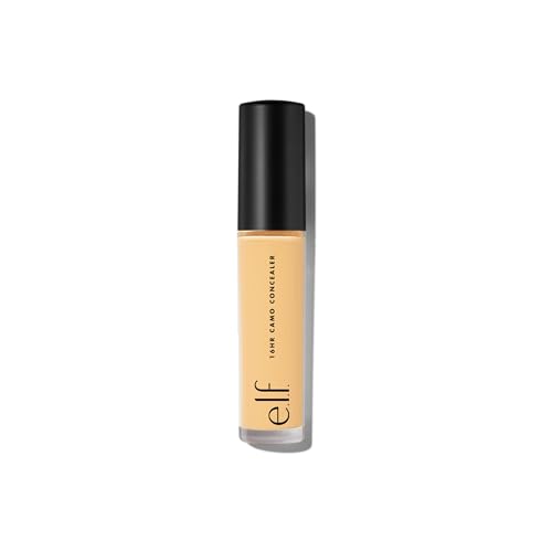 Image of e.l.f. 16HR Camo Concealer, Full Coverage, Matte Finish Under-Eye & Blemish Corrector, Hydrating Formula, 16-Hour Crease-Resistant Wear, Tan Sand