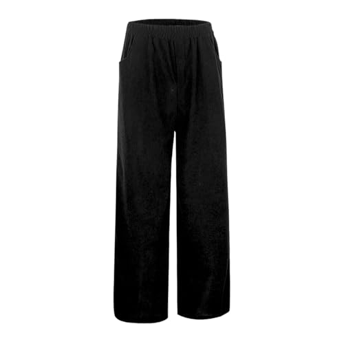 Pantalon en velours côtelé coupe classique droite pour homme vêtement quotidien confortable - 2