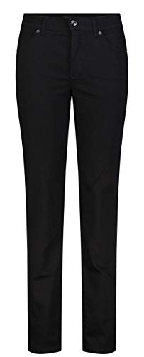 Mac - Damen 5-Pocket Jeans, Melanie (5040), Größe:W44, Länge:L32, Farbe:Black Black (D999)
