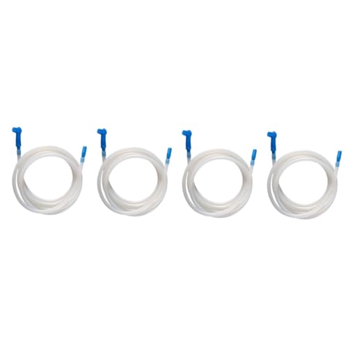 FAVOMOTO 4pcs Brake Bleeder Pump Kit Car Modification Tool 1.2m Hose for Easy Brake Fluid Change