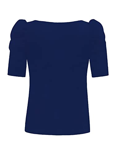 Image of Shasmi Women's Polyester Solid Slim Fit T-Shirt