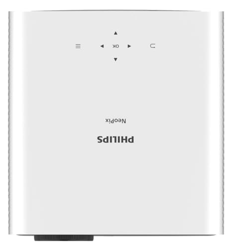 Philips, Neopix 750, Vidéoprojecteur Home cinéma, Correction d'image avancée, 1920 x 1080 Pixels (Full HD, Haut-parleurs stéréo internes de 2x7 Watts, Correction Keystone