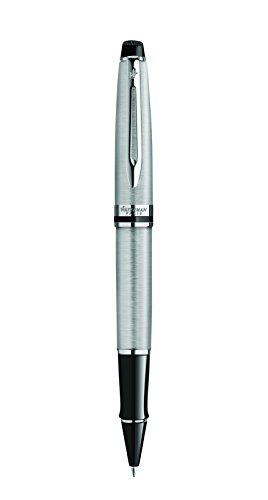 Waterman Expert penna roller in acciaio inox con