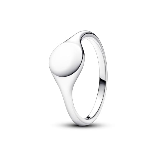 Bague chevalière gravable argent au quotidien - Votre look personnalisé
