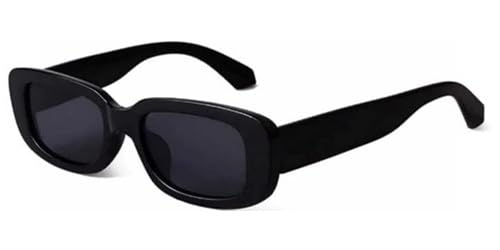 Image of Sheomy Karan Aujla Unisex Set Of 4 Karan Aujla Goggles Rectangle Non-Polarized Sun Glasses Inspired By Karan Aujla Shades Retro Vintage Narrow Women Offer Pack Of 4 Goggles For Women 402