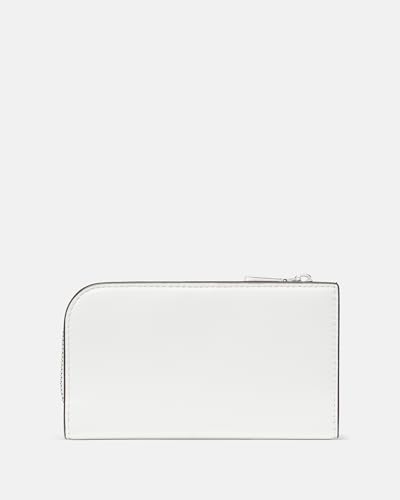 Image of kate spade new york Devin I Love You Script Embossed Leather Small Slim Bifold Wallet