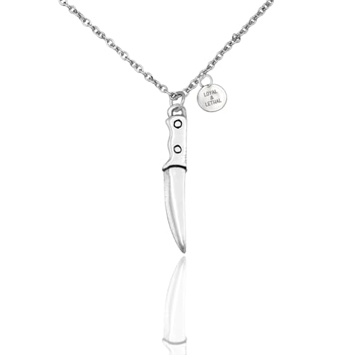 quan jewelry Mini Chef Knife Necklace, Chef Knife Pendant Gifts for Women, Kitchen Cooking Utensil Jewelry, Men and BFF with Funny Quotes on Gift Card4