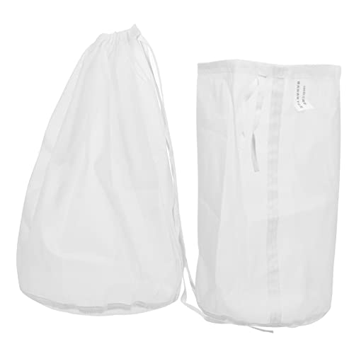 OFFSCH Multi-purpose Mesh Straining Bag Filter Bag for Soy Milk Reusable Wine Filter Pouch Perfect for Cold Brew