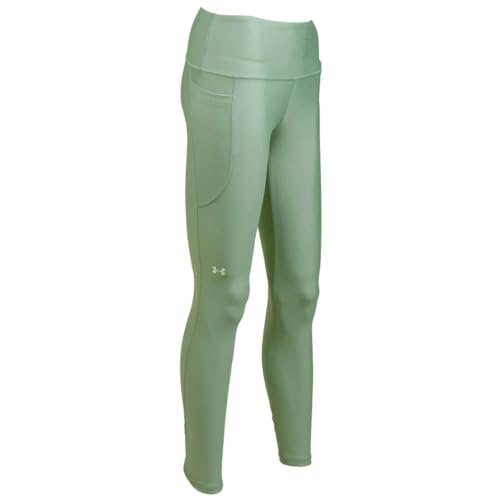 Image of Under Armour Womens HeatGear Armour High Waisted Pocketed No-Slip Leggings