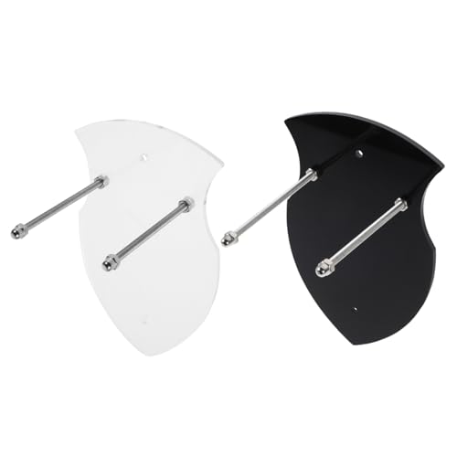 YARNOW 2pcs Gothic Sword Wall Mount Bracket for Acrylic Wand Display Stand Wall-mounted Sword Rack Hanger for Home Decor