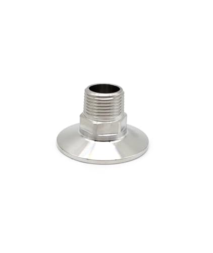 Conector de triple abrazadera para montaje rápido en sistemas de fluidos 6