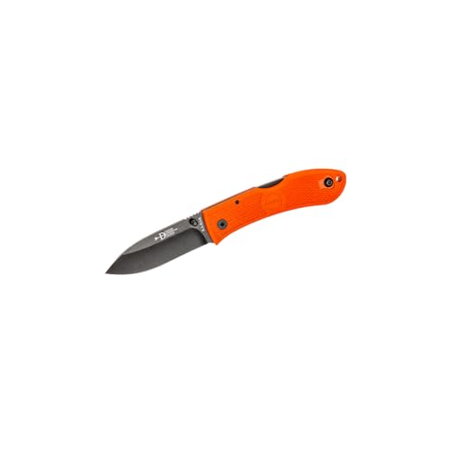 KA-BAR Dozier Pocket Knife 3' Drop Point D2 Stainless Steel Blade Zytel Handle Blaze Orange