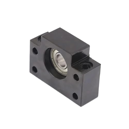 Metal Ball Screw nut end Processing Ball Screw Fixed Side Support Seat BK40 BF40 Ballscrew Fixed Side End Supports Sets for Parts Ball Screw