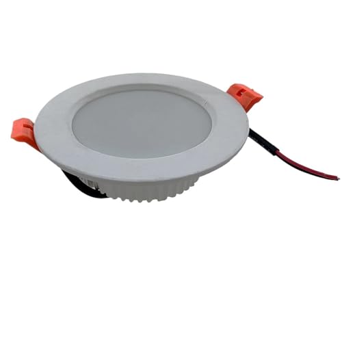 Foco LED empotrable impermeable de 12W con iluminación regulable y luz blanca 2