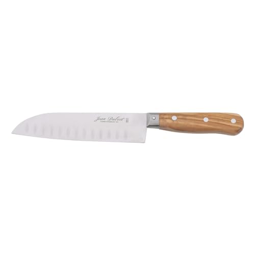JEAN DUBOST Couteau Santoku 17 cm 1920 Olivier - vue 4