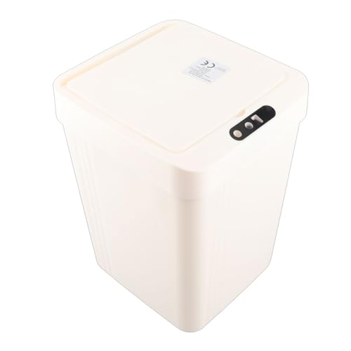 Poubelle intelligente à capteur pour salle de bain avec fermeture silencieuse