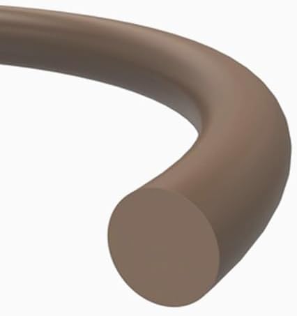 Mr O-Ring 252 바이톤 O링, 75A 경도계, 브라운, 13.4cm(5-1/4인치) ID, 14.4cm(5-1/2인치) OD, 0.3cm(1/8인치) 너비 (5팩) — 사진 5