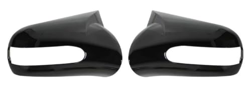 Coques de rétroviseurs Benz ML W163 finition miroir haut de gamme noir brillant