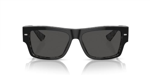 Dolce & Gabbana Sunglasses DG 4451 340387 Black On Grey Havana Dark2