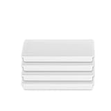 Discofix Rechtmagnete in weiß Größe: 55 x 22 x 8 mm, 4 Stk