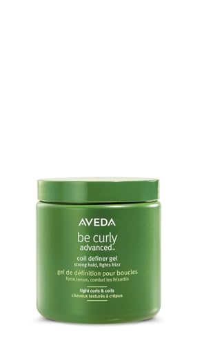 Aveda Be Curly Advanced Coil Definer Gel, Haargel mit starkem Halt für lockiges Haar, definiert & schützt Locken vor Luftfeuchtigkeit, ohne Silikone, zu 93 % natürlichen Ursprungs*