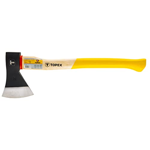 TOPEX Axt Universalaxt, Hochwertige Stahl-Klinge Axt - Beil - Stahl - Äxte - Handbeil - Profi Axt klein - Spaltaxt - Spaltbeil - ideal für die Holzspaltung