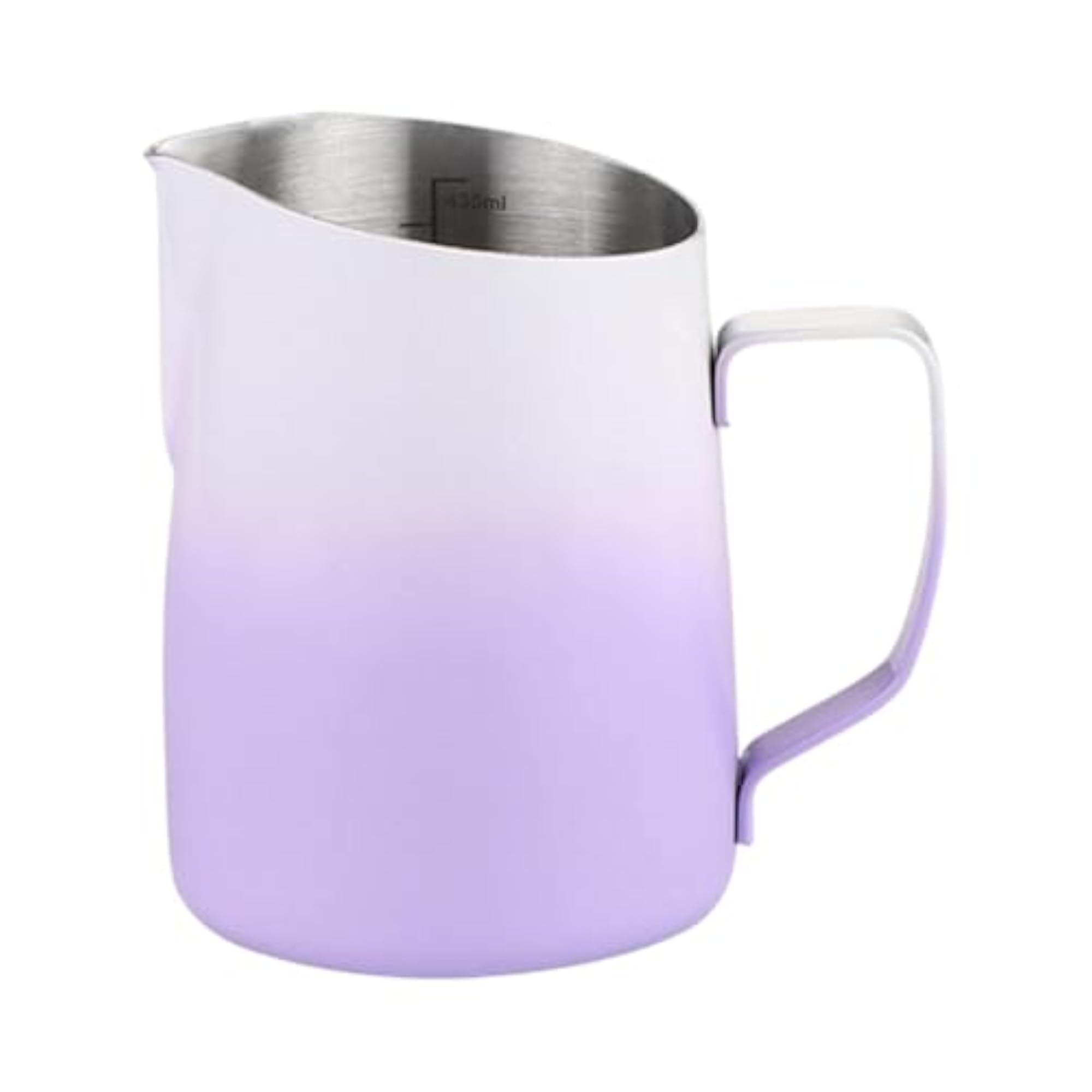 Milk Frothing Pitcher Jug for Coffee Bar, Purple