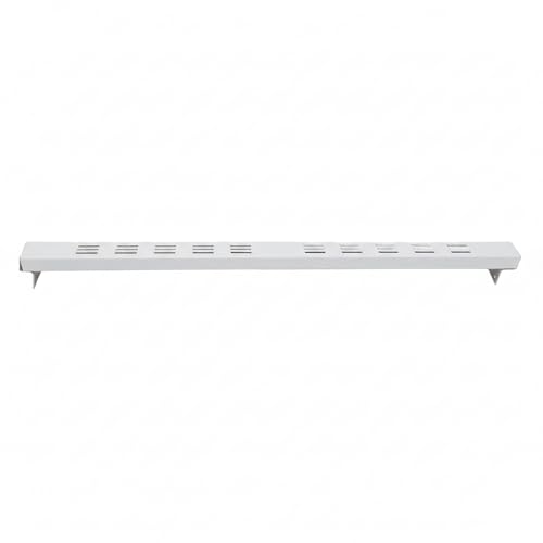 HARTE – Rejilla de ventilación para horno/inducción – Ideal para ventilar humos, vapores o gas – Dimensiones 600 x 32 mm – Rejilla de acero inoxidable – Color blanco