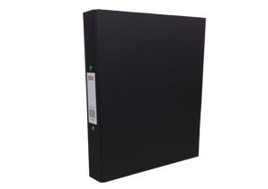 20 x A4 Paper on Board Ring Binder - Black