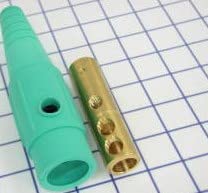 Marinco Power Products CLS1840MB-E CLS 18 Series Inline Ballnose (400A/ 600V) 2/0-4/0 AWG Male - Green (E)