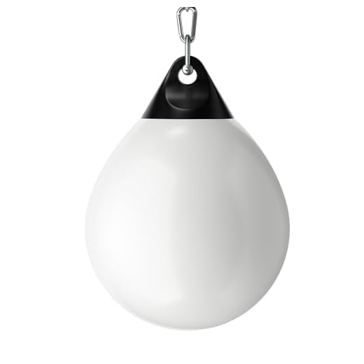 GYMAX Punching Bag, Water Aqua Bag w/Water Injector & Hanging Accessories, Folding Heavy Duty Boxing Bag for Home Gym, Boxing Training Equipment for Adults (White, 110LBS)