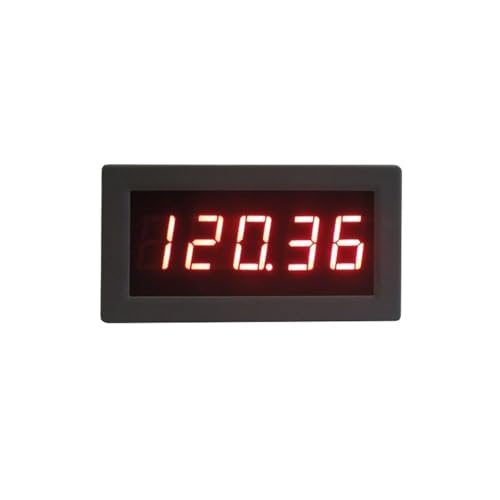 Ampèremètre numérique CC 200 A affichage LED 5 digits bleu ultra précis