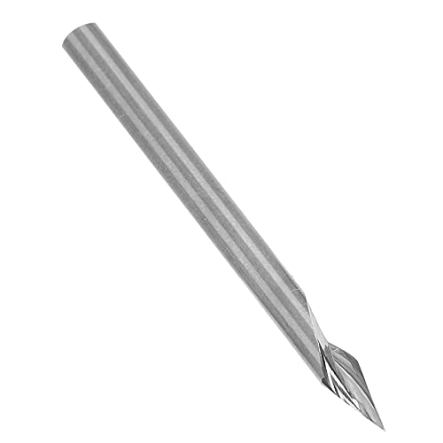 Fraise à graver, fraise pointue Fraisage brillant Acier à coupe rapide Finition extérieure Fraise à graver pour la sculpture sur bois
